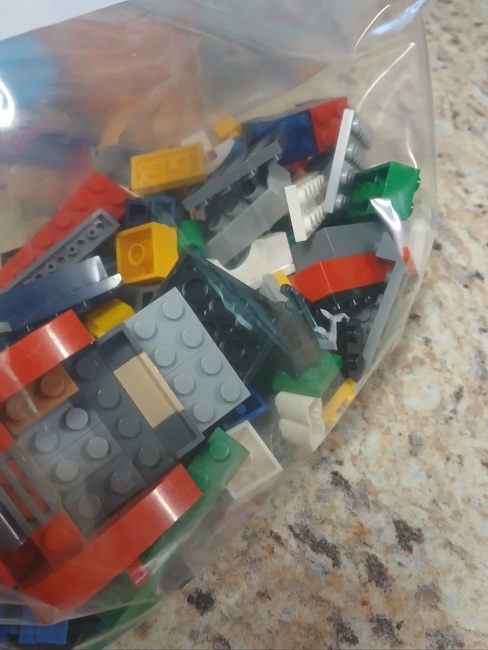Legos Assorted Mix Over 2.5# & 2 Baseplates - Picture 14 of 16